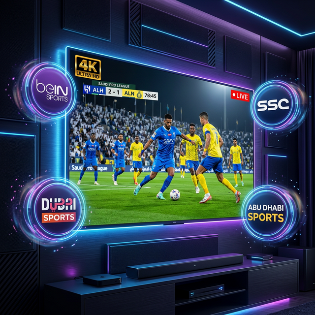 قنوات رياضية IPTV — beIN Sports وSSC